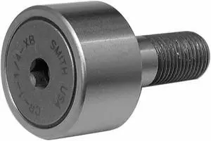 SMITH BEARING CR-1/2-B Cam Follower,Stud,Hex Socket,Unsealed