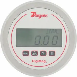 DWYER INSTRUMENTS DM-1105 Digital Gauge,Differential,2 In WC