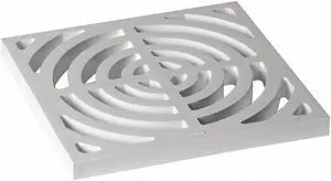 OATEY 42753 PVC, Floor, Floor Sink Full Top Grate