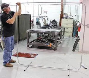 ACCUFORM PWD300 Welding Screen Frame,EMT Conduit,6 ft. W