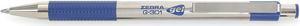 Zebra Pen Retractable Gel Pen, Medium 0.7 mm, Blue PK2, 41322