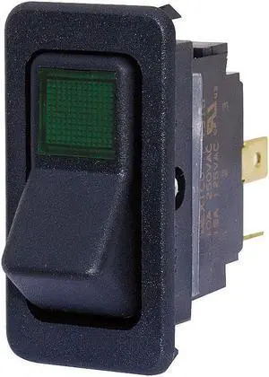 EATON 8005K35N113V32 Switch, Mom, None/Off/On, 1/4 In Tab