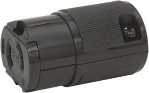 Hubbell Wiring Device-Kellems Locking Connector,Hinged,15 A,ML-1R  HBL7464V