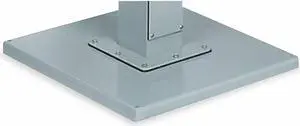 WIEGMANN WA18SBASE Pedestal Base, Base Accessory, Carbon Steel