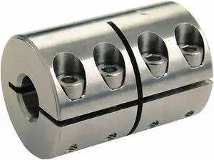 RULAND CLX-8-6-SS Coupling,One Piece,Bore Dia 1/2 x 3/8 In