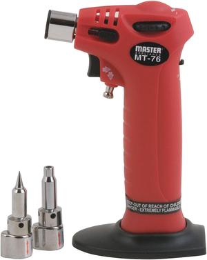 MASTER APPLIANCE MT-76 Microtorch,2500 F,Butane,w/ 2 Tips