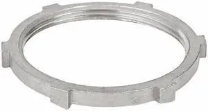 CALBRITE S61200LN00 IMC Locknut, 1-1/4 in, Threaded, 316 Stainless Steel,