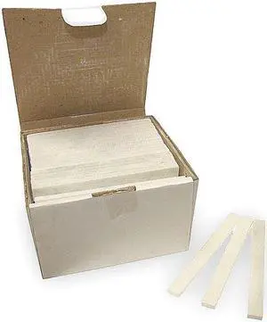 UNIWELD SSFLAT Flat Soapstone Marker, 1/2 in W x 5 in L, PK144