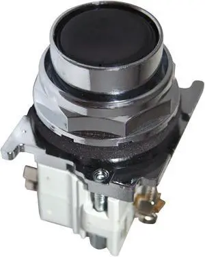 EATON 10250T30B Non-Illuminated Push Button,30mm,Black