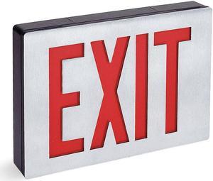 LITHONIA LIGHTING LE S 2 R ACUITY LITHONIA Cast Aluminum LED Exit Sign