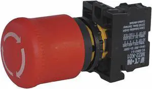 EATON M22-PVT-K02 Emergency Stop Push Button,Red
