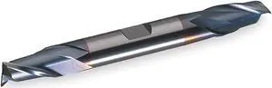 CLEVELAND C32888 End Mill,Co,TiCN,1/4,2 FL,dbl Sq End,CC