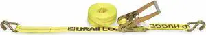 LIFT-ALL 26422 Cargo Strap, Ratchet, U-Hook, 27 ft. x 2 in., 3300 lbs