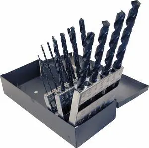 CHICAGO-LATROBE 69884 15PC 118 Degree General Purpose Taper Length Drill Set