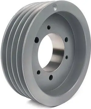 TB WOOD'S 504B 1/2" to 1-15/16" Bushed Bore 4-Groove Standard V-Belt Pulley