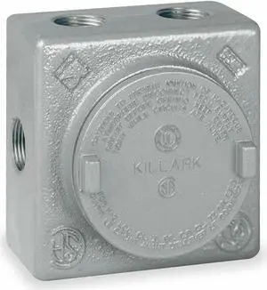 HUBBELL KILLARK GRSS-1 Body,Outlet,1/2 In