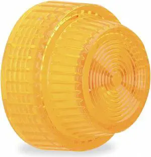 SCHNEIDER ELECTRIC 9001A31 Pilot Light Lens,30mm,Amber,Plastic