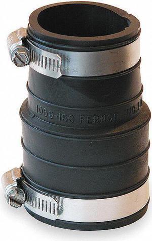 ZORO SELECT 1059-150 Flexible Coupling,Pipe Size 1-1/2x1-1/2"