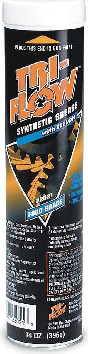 Multipurpose Grease, Food Grade, 14 Oz. TRI-FLOW TF220211