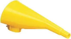 EAGLE F15FUN Yellow Polyethylene Funnel