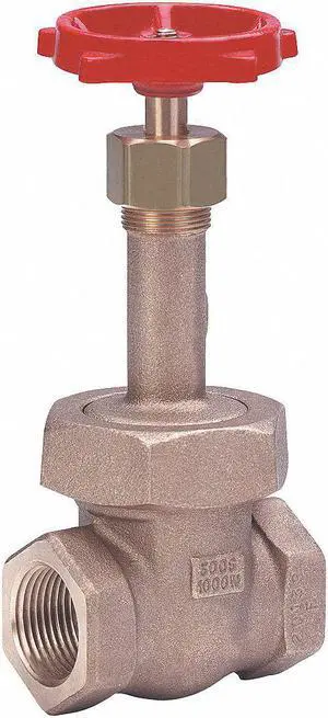 MILWAUKEE VALVE 1182 3/4 Gate Valve,Class 300,3/4 In.,FNPT