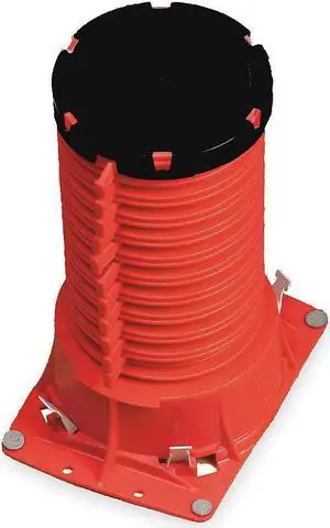 Pipe Cast-In Device, 2 In., For Metal Pipe