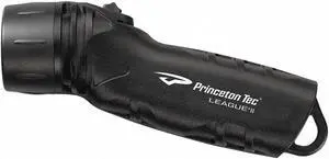 PRINCETON TEC LG2-BK Black LED Handheld Flashlight, Alkaline AA, 150lm