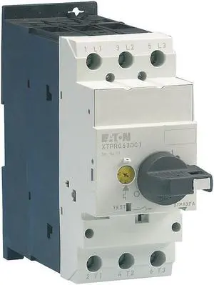 EATON XTPR016DC1 Manual Mtr Protector, 16A, Rotary, Frame D
