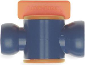 LOC-LINE 39854 In-Line Valve,1/2 In,PK10