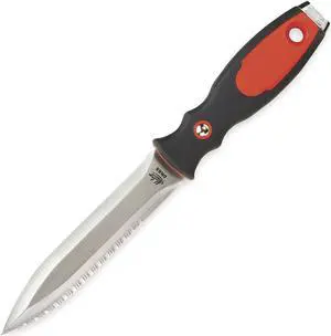 MALCO DK6S Duct Knife, 10 in, Blade: Steel, Nylon Grip