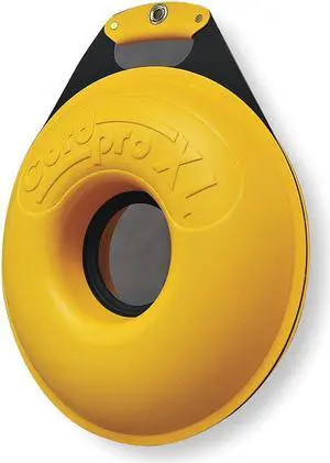 Cord Organizer, 15 5/8 Dia, Yellow