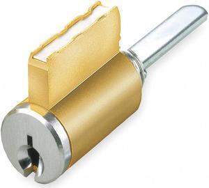 Brass Cylinder, Chrome, 5 Pin, 2 Keys