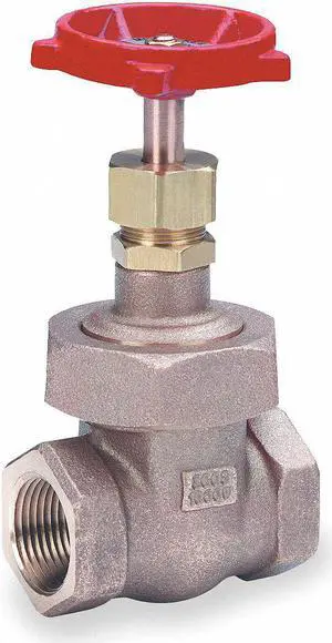 MILWAUKEE VALVE 1186 1 1/2 Gate Valve,Class 300,1-1/2 In.,FNPT