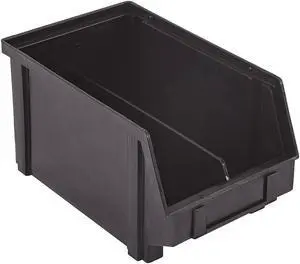 ESD Conductive Stack and Hang Bin,Black LEWISBINS PB30-XXL