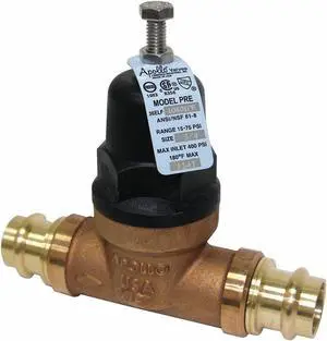 APOLLO 36ELF10401PR Water Pressure Reducing Valve,3/4 In.