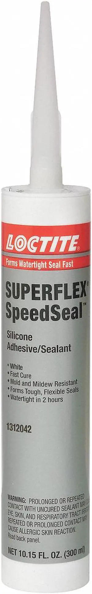 LOCTITE 1311327 Watertight in 2 hrs., Fast Dry Gasket Sealant, 300 mL, Clear,