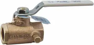 APOLLO VALVES 95ALF10401 3/4" FNPT Bronze Ball Valve Inline