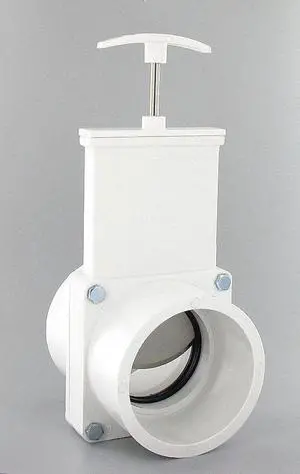 VALTERRA 4304GR Gate Valve,Class 125,3 In.,PVC