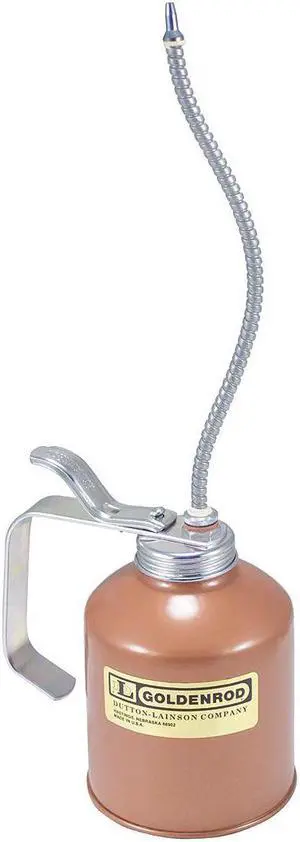 GOLDENROD 727 Oiler,16 oz.,Steel,8 in. Spout