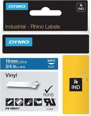 DYMO IND Vinyl Labels 3/4"