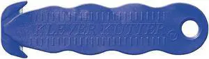 KLEVER KUTTER KCJ-1B Safety Cutter, Fixed Blade, Safety Recessed, Boxes; Film;