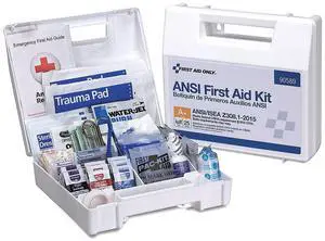 FIRST AID ONLY, INC. ANSI 2015 Compliant Class A Type I & II First Aid Ki...