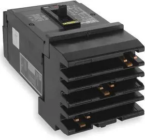 SQUARE D HGA36060 Molded Case Circuit Breaker, HGA Series, 60A, 3 Pole, 600V