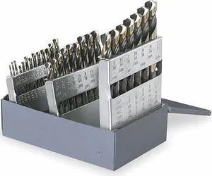 CLE-LINE C21162 135 Degree Heavy-Duty Mechanics Length Drill Set Cle-Line 1875R