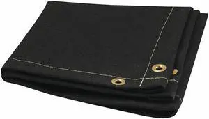 STEINER 376-6X8 Welding Blanket, Fiberglass, 8 ft. W., 6 ft. H., 28 oz/sq yd,