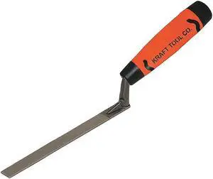 Caulking Trowel, 3/8 x 6-5/8 in, Steel