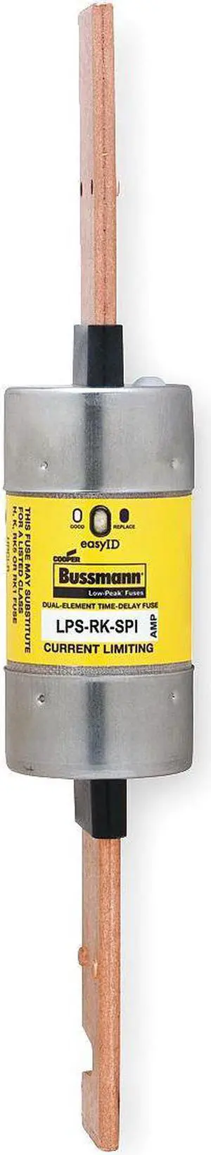 EATON BUSSMANN LPS-RK-150SPI UL Class Fuse, RK1 Class, Time-Delay, 150A, 600V