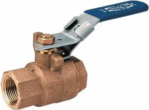 NIBCO T58570LL 1/2 1/2" FNPT Bronze Ball Valve Inline