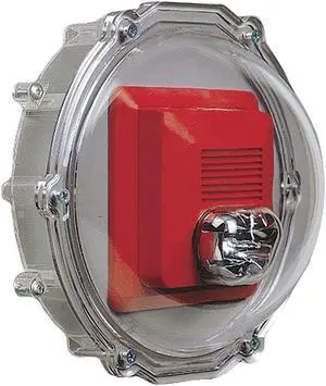 Safety Technology International Stopper Dome, Strobe Cover, Surface, 4-1/2D