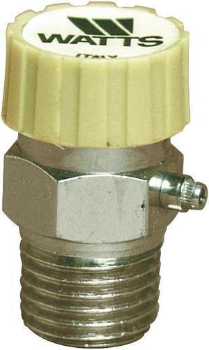 WATTS HAV- 1/4 Automatic Vent For Hot Water,1/4In,Brass